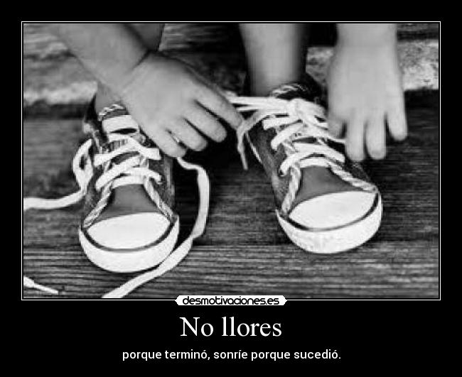 No llores - 