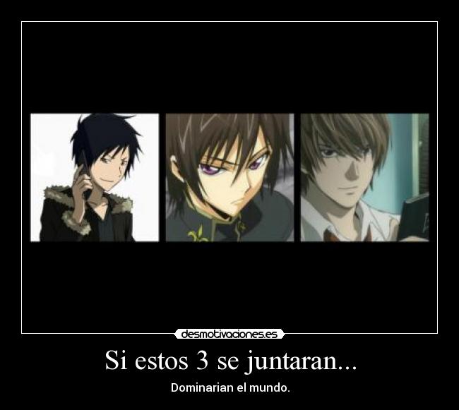 Si estos 3 se juntaran... -