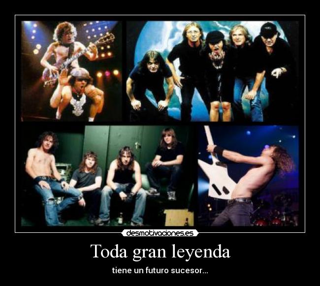 Toda gran leyenda - tiene un futuro sucesor...