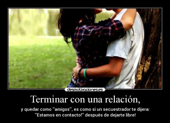 Terminar con una relación, - 