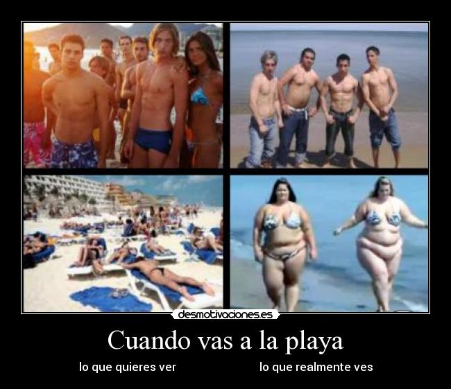 Cuando vas a la playa - 