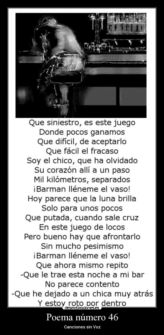 Poema número 46 -
