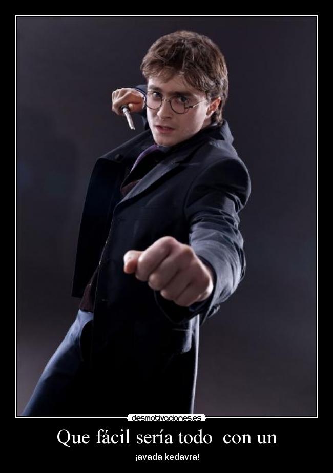 Que fácil sería todo con un -