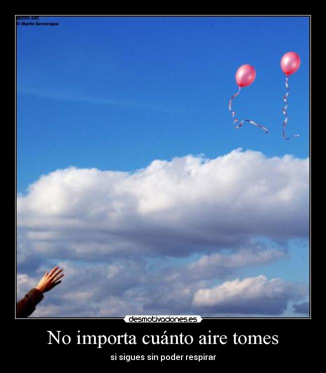 No importa cuánto aire tomes - si sigues sin poder respirar