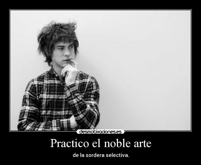 Practico el noble arte -