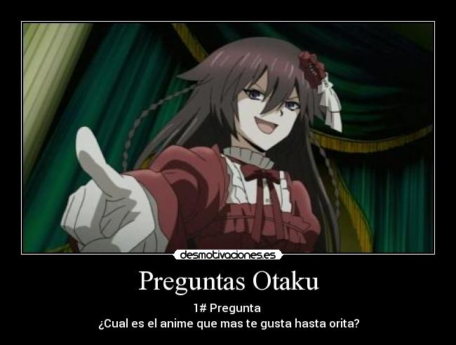 carteles preguntas otakus desmotivaciones