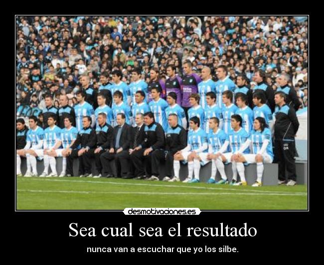 carteles racing club alienta silba desmotivaciones