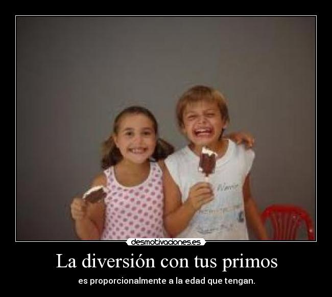 carteles diversion primos desmotivaciones