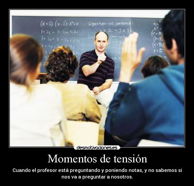 Momentos de tensión -