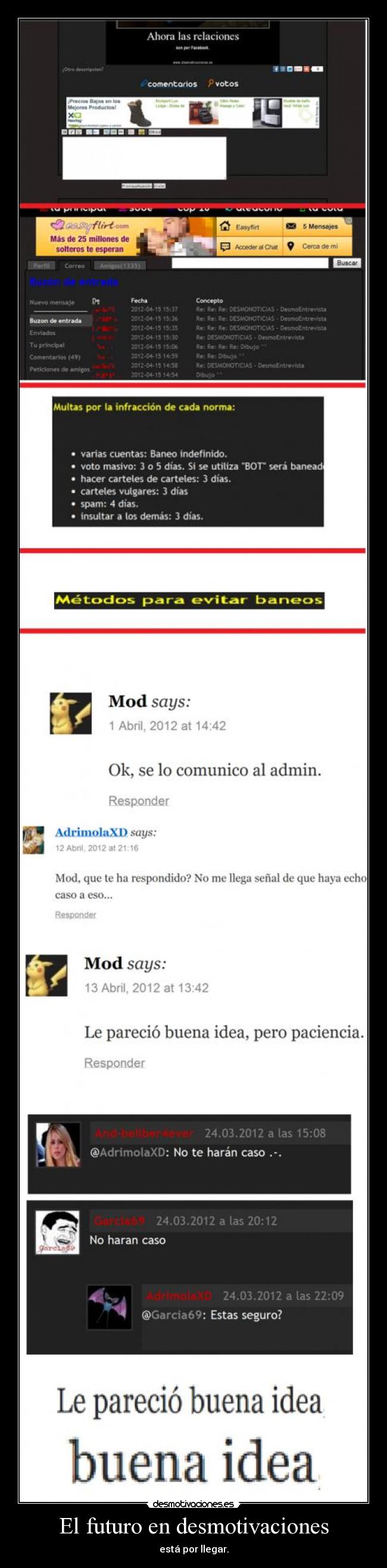 El futuro en desmotivaciones -