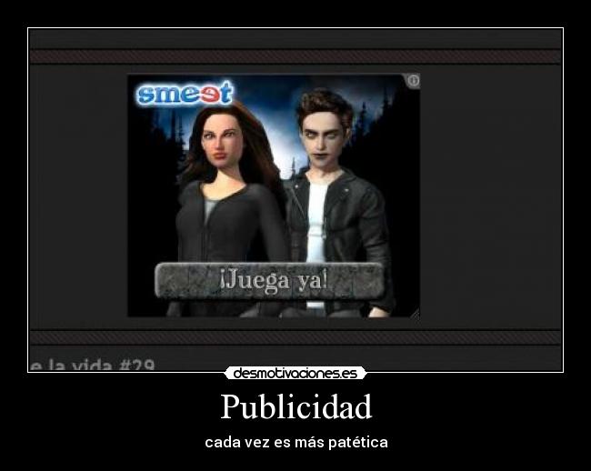 Publicidad - cada vez es más patética