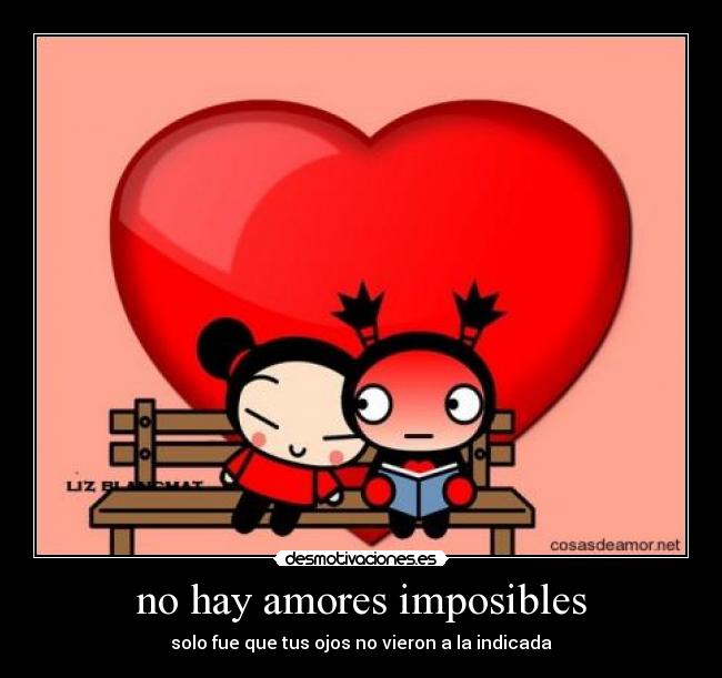 no hay amores imposibles -