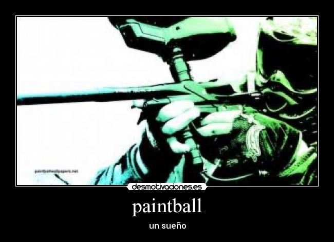 paintball - un sueño