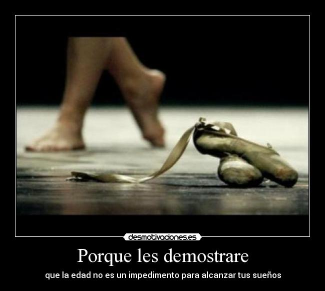 Porque les demostrare - 
