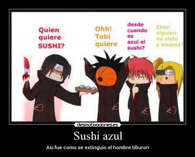 carteles akatsuki anime desmotivaciones