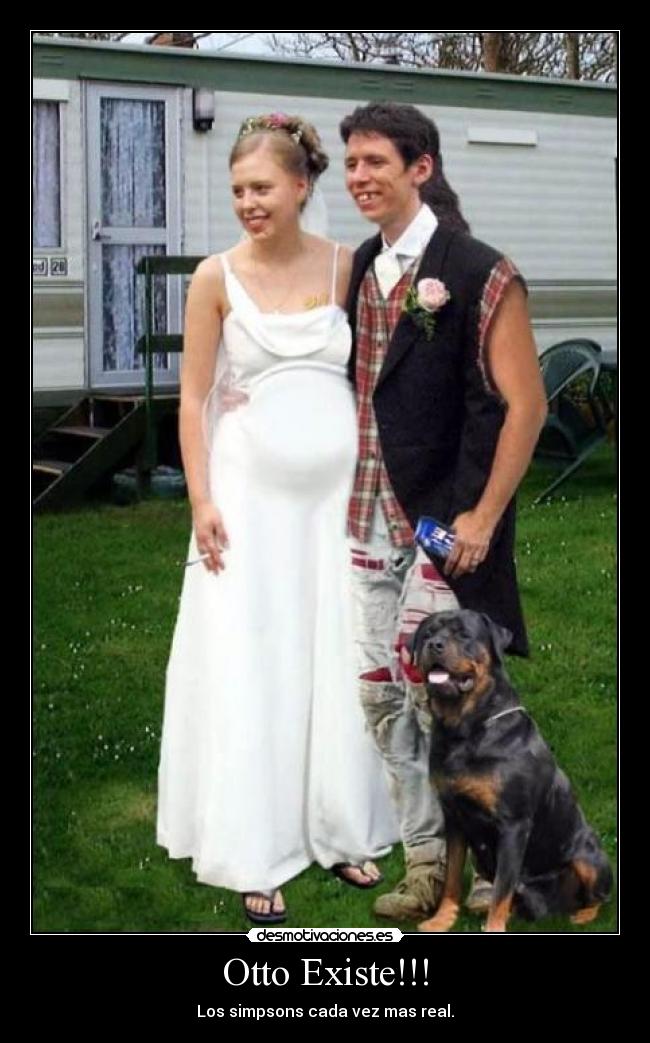 Otto Existe!!! - Los simpsons cada vez mas real.