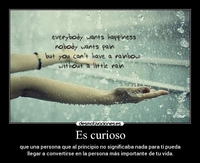 Es curioso - 