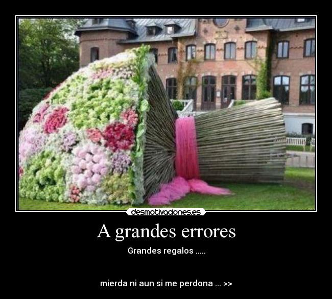 A grandes errores - 