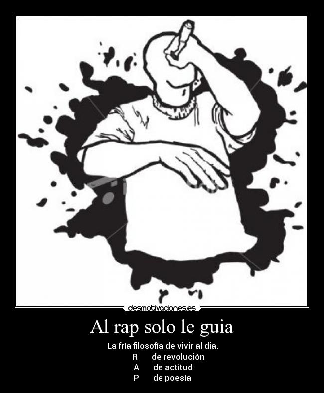 Al rap solo le guia -