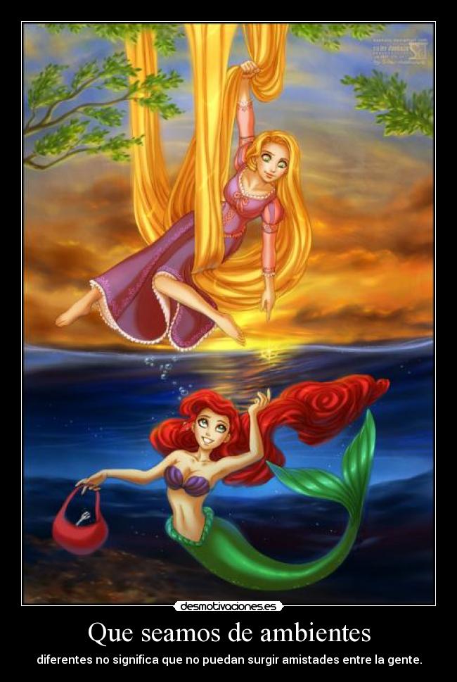 Que seamos de ambientes -