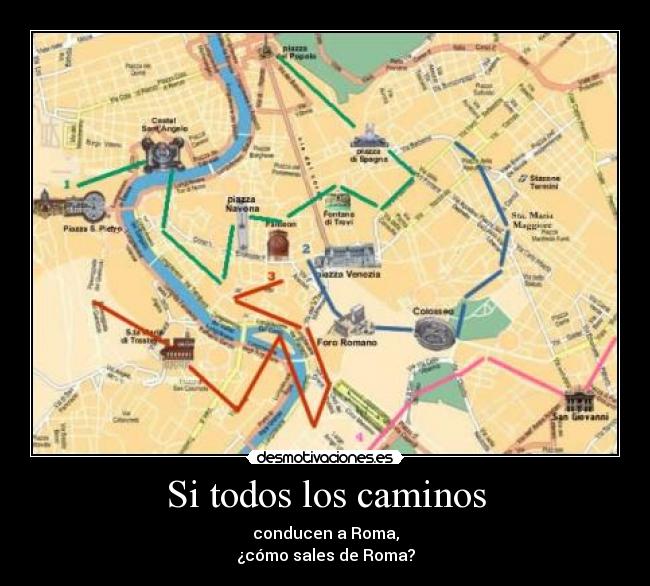 Si todos los caminos -