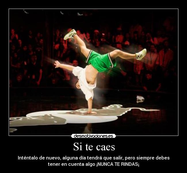 Si te caes -