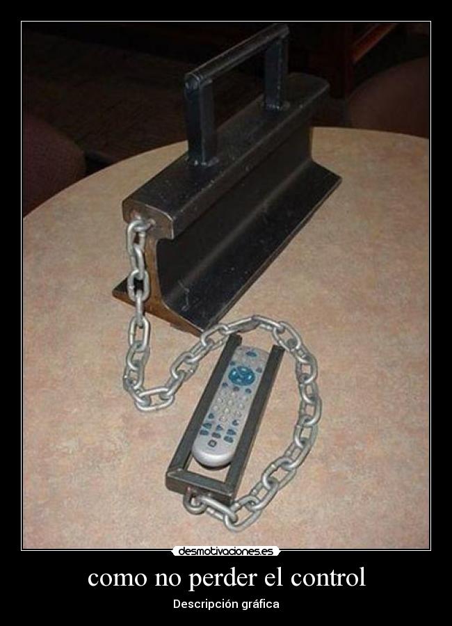 como no perder el control -