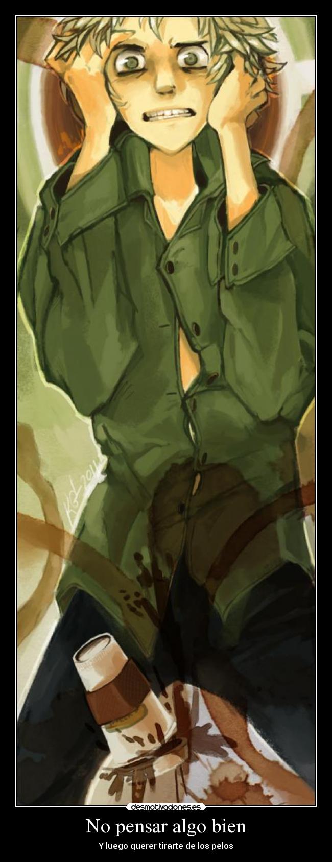 No pensar algo bien - 