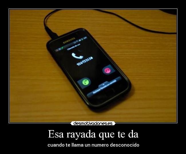 Esa rayada que te da -