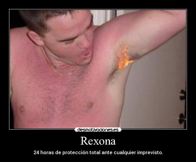 Rexona - 24 horas de protección total ante cualquier imprevisto.