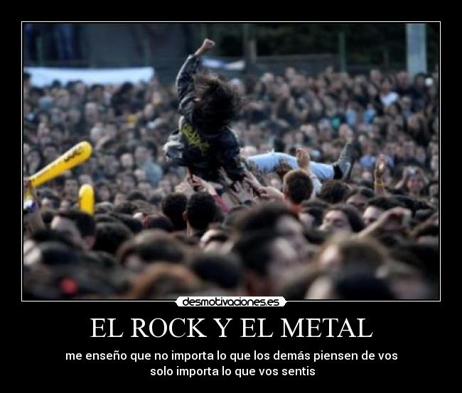 EL ROCK Y EL METAL -