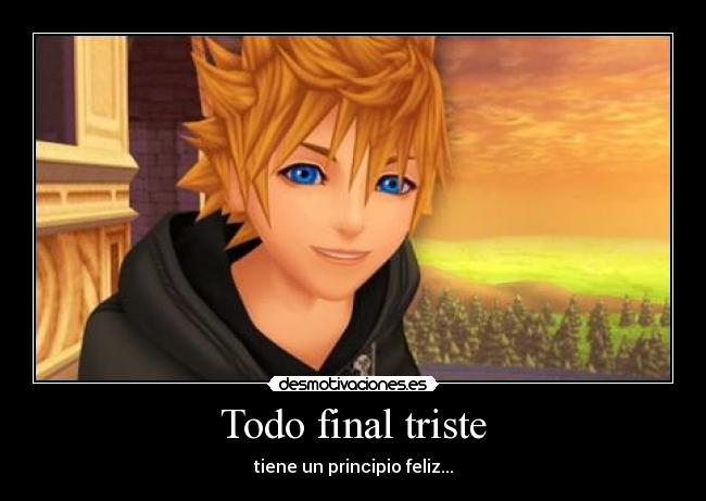 Todo final triste -
