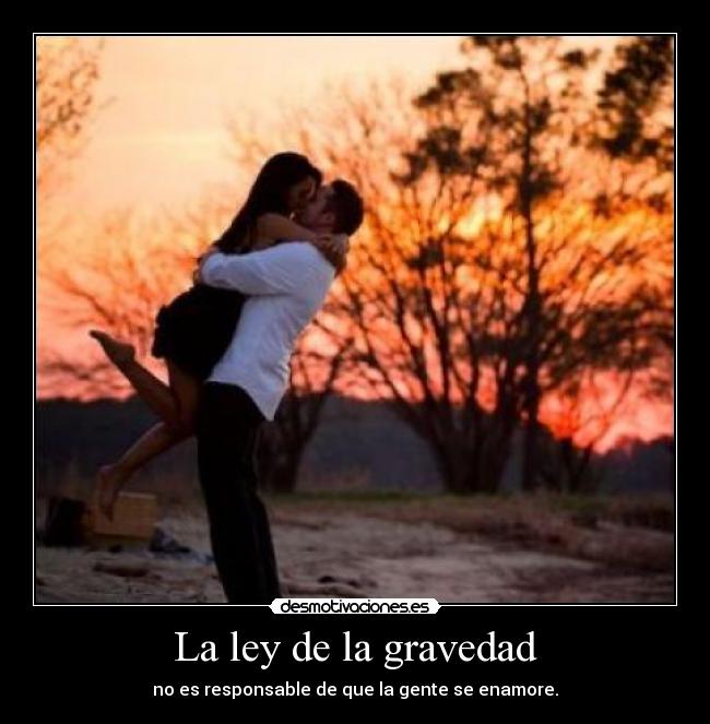 La ley de la gravedad - 