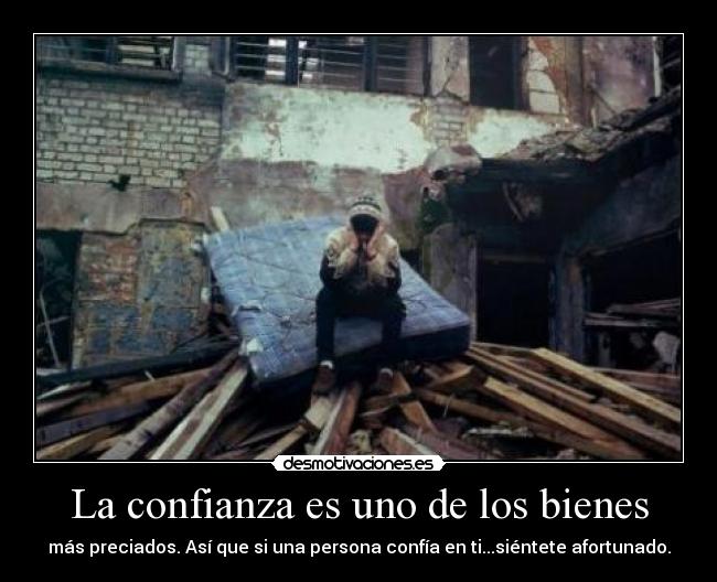 carteles confianza ono loquequieras desmotivaciones