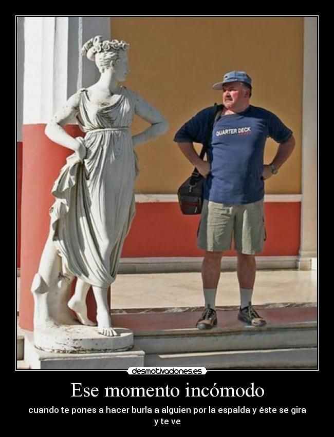 Ese momento incómodo - 