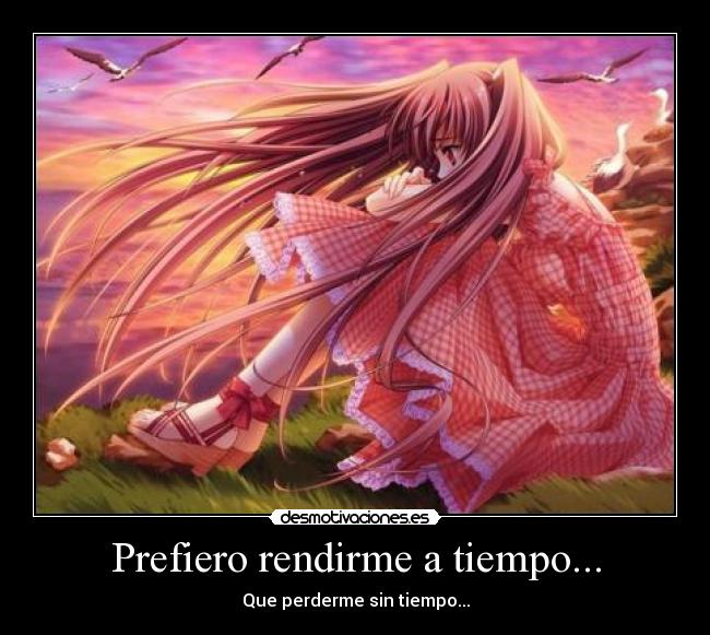 carteles desamor anime amor desmotivaciones