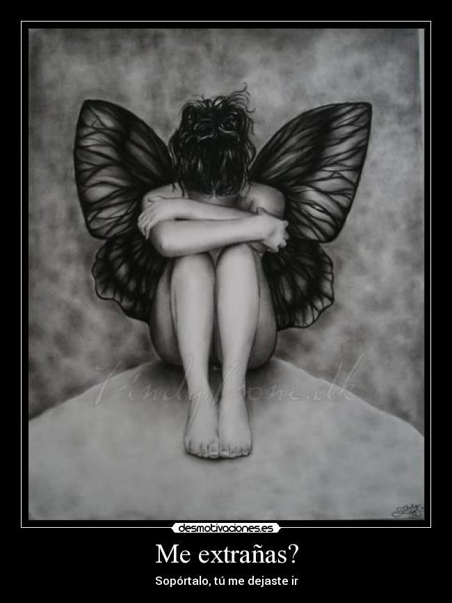 Me extrañas? -