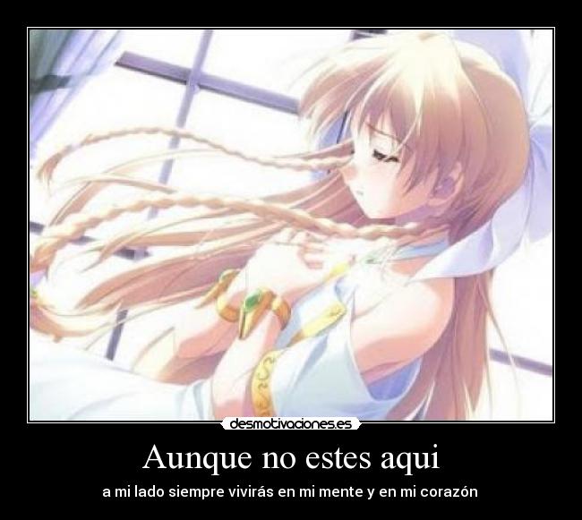 Aunque no estes aqui - 