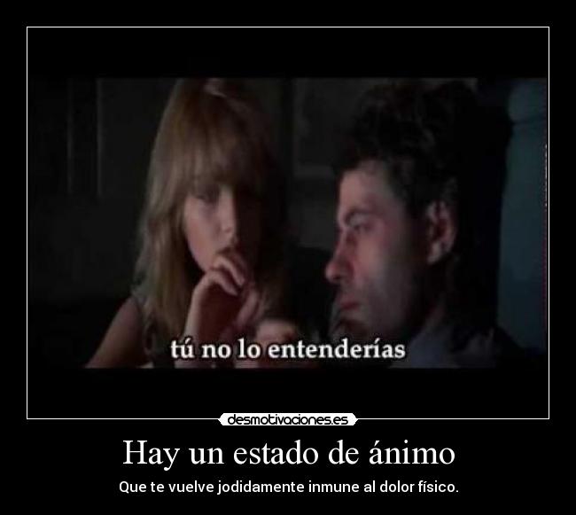 Hay un estado de ánimo -