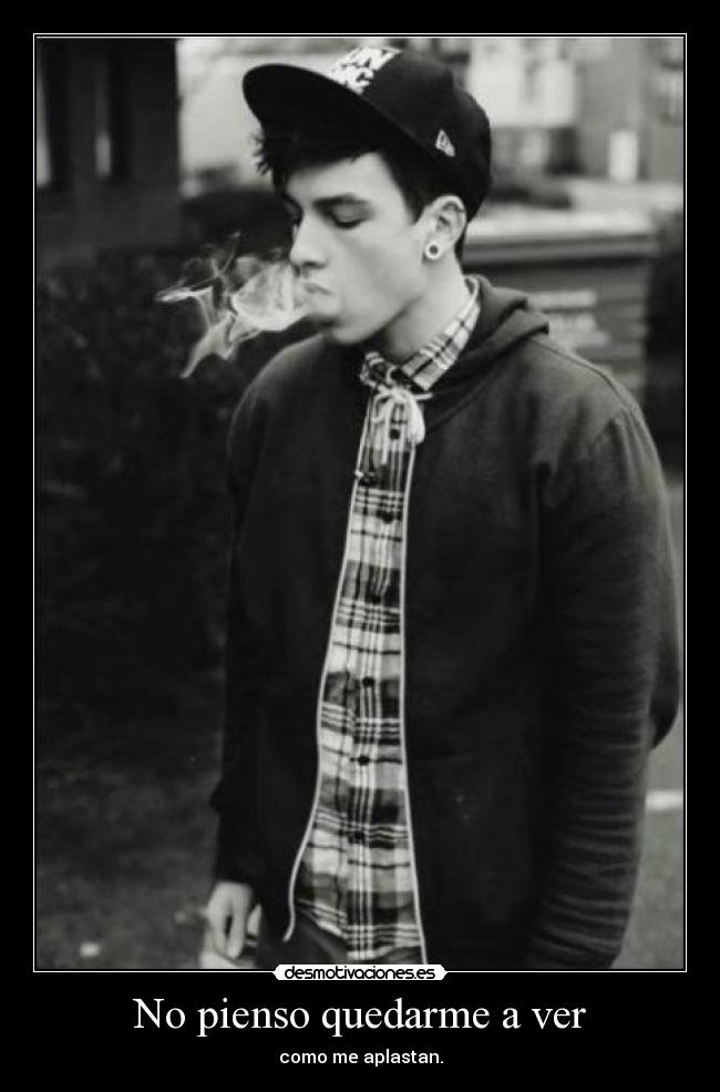 No pienso quedarme a ver - 