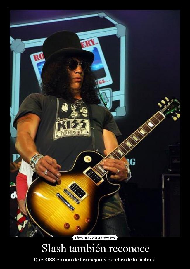 carteles slash kiss desmotivaciones