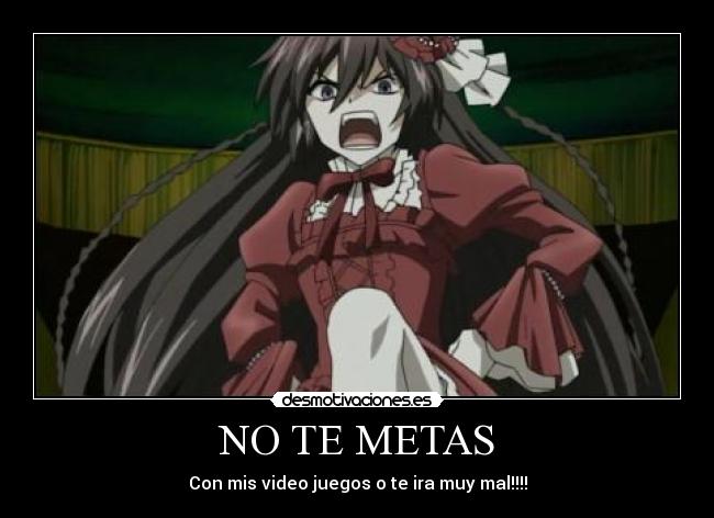 NO TE METAS - 