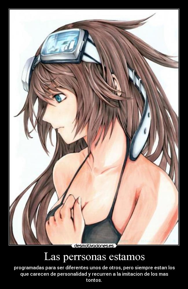 Las perrsonas estamos -