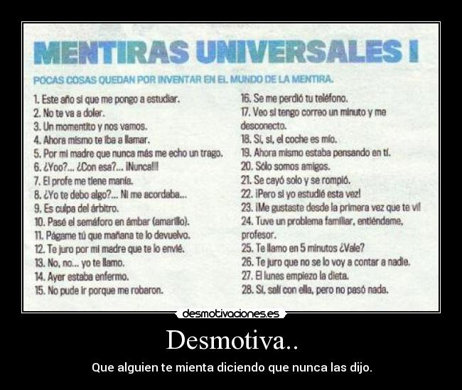 Desmotiva.. -