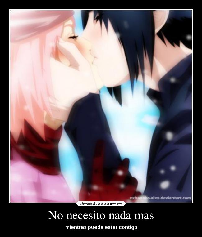 No necesito nada mas - mientras pueda estar contigo