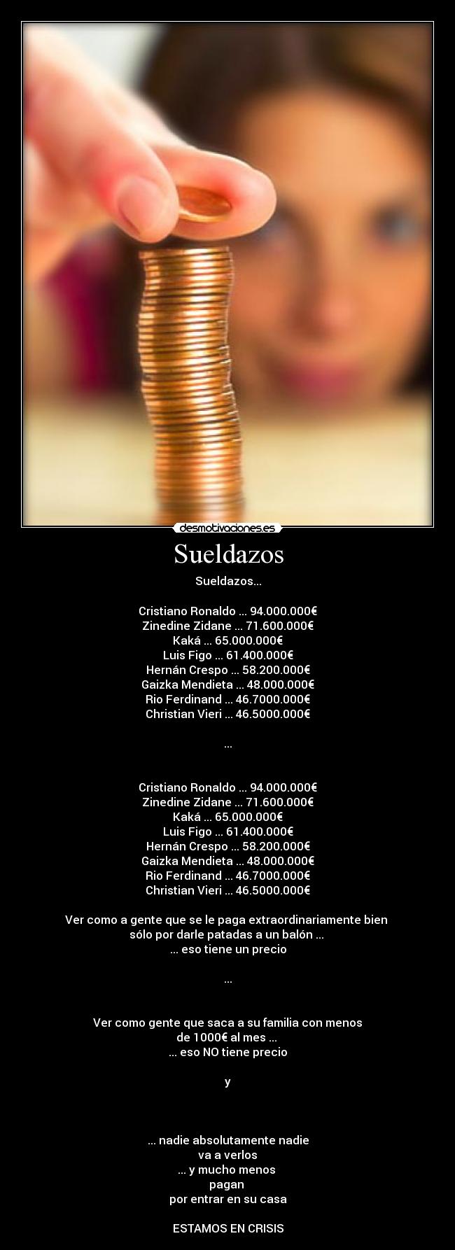 carteles sueldazos desmotivaciones