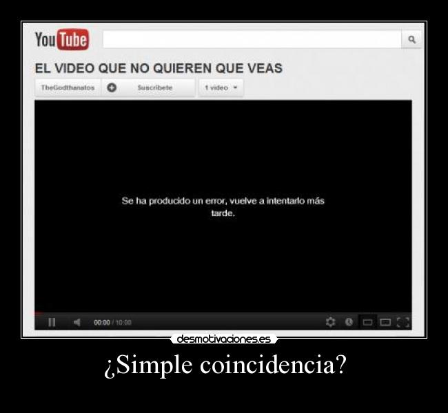 ¿Simple coincidencia? - 