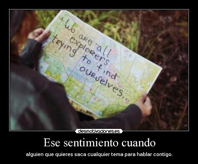 Ese sentimiento cuando - 