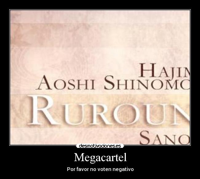 Megacartel - Por favor no voten negativo