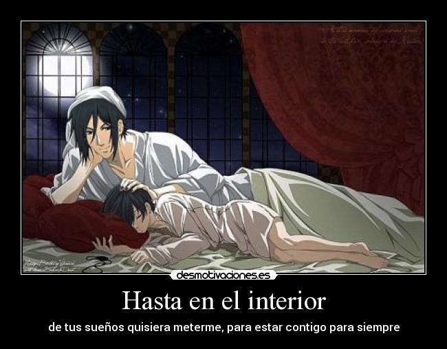 Hasta en el interior -